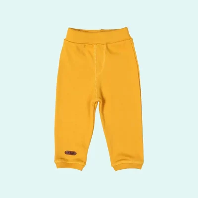 شلوار خردلی طرح جوجه تیغی