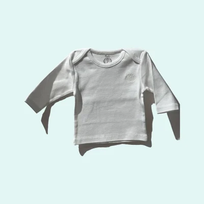 بلوز نوزاد طرح وایت