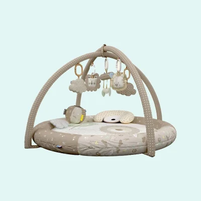 تشک بازی-طرح lion cubs-برند رز برن-جنس مخمل