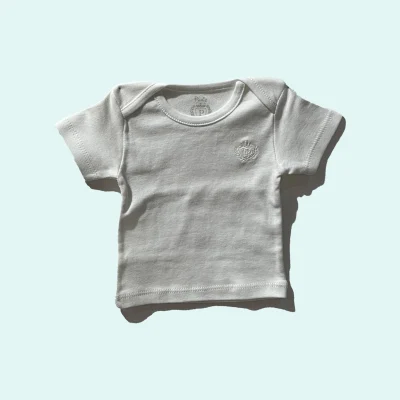 تیشرت نوزاد طرح وایت