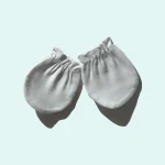 دستکش نوزاد طرح وایت