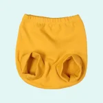 شورت پوشکی خردلی طرح جوجه تیغی