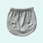 شورت پوشکی نوزاد طرح وایت