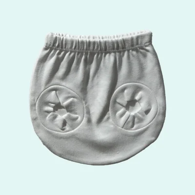 شورت پوشکی نوزاد طرح وایت