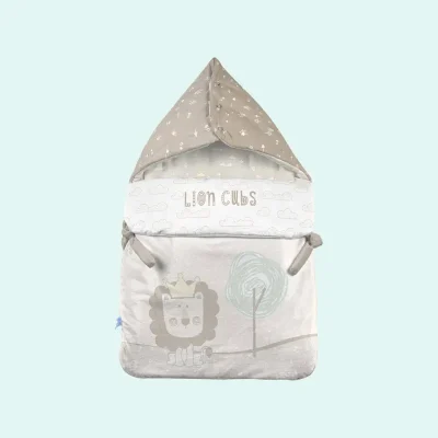 قنداق فرنگی زیپ دار مدل lion cubs