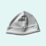 کلاه گرد نوزاد طرح وایت