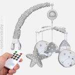 آویز موزیکال تخت طرح little dream