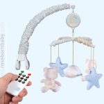 آویز موزیکال تخت طرح lovely bear