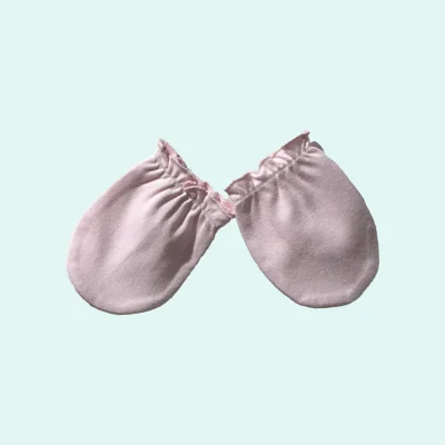 دستکش نوزاد طرح یاس برند پاریز