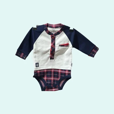 بادی آستین بلند نوزاد طرح هرمس