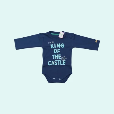 بادی آستین بلند نوزاد طرح کینگ