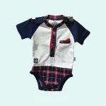 بادی آستین کوتاه نوزاد طرح هرمس