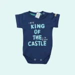 بادی آستین کوتاه نوزاد طرح کینگ