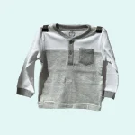 بلوز نوزاد طرح ژاکارد