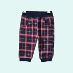 شلوار چهارخونه نوزاد طرح هرمس