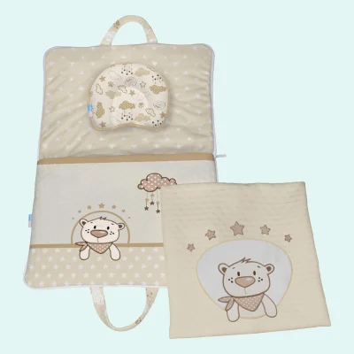 سرویس خواب مسافرتی سه تیکه برند رزبرن طرح Teddy Bear