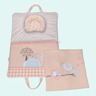 سرویس خواب مسافرتی سه تیکه برند رزبرن طرح Love Song