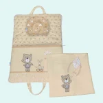 سرویس خواب مسافرتی سه تیکه برند رزبرن طرح Bear and Kite