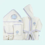 ست حوله پنج تکه برند رزبرن جنس پنبه