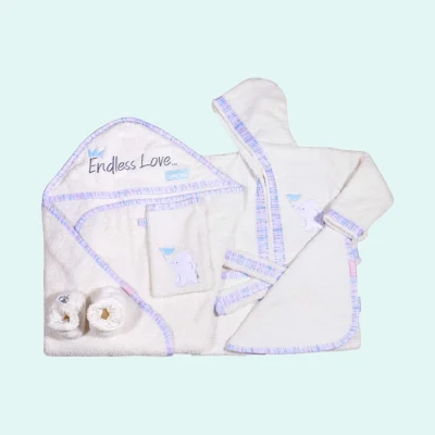 ست حوله پنج تکه برند رزبرن جنس پنبه