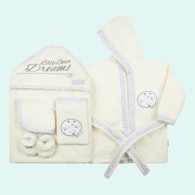 ست حوله پنج تکه برند رزبرن جنس پنبه