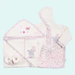 ست حوله پنج تکه برند رزبرن جنس پنبه