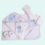 ست حوله پنج تکه برند رزبرن جنس پنبه