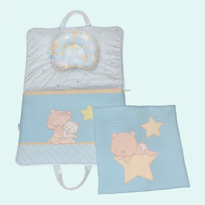 سرویس خواب مسافرتی سه تکه برند رز برن جنس مخمل