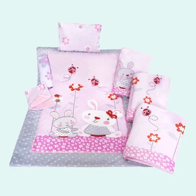 سرویس خواب هفت تکه برند رز برن جنس مخمل