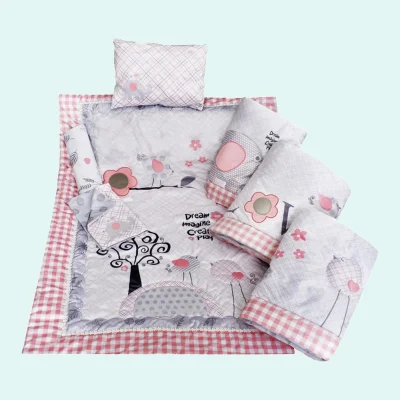 سرویس خواب هفت تکه برند رز برن جنس مخمل