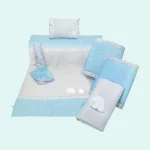 سرویس خواب هفت تکه برند رز برن جنس مخمل