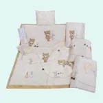 سرویس خواب هفت تکه برند رز برن جنس مخمل