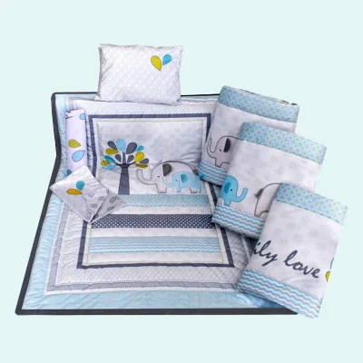 سرویس خواب هفت تکه برند رز برن جنس مخمل