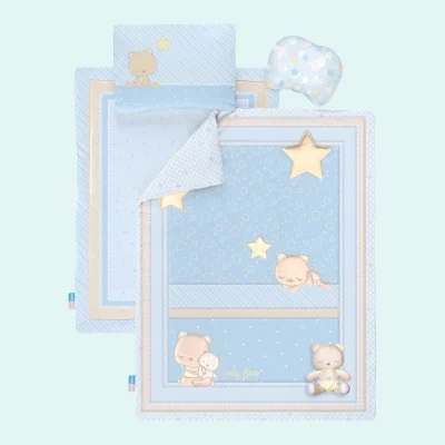 سرویس خواب چهار تیکه برند رزربرن طرح Lovely Bear