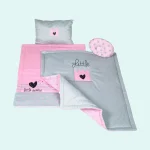 سرویس خواب چهار تیکه برند رزربرن طرح Little Sweet Girl