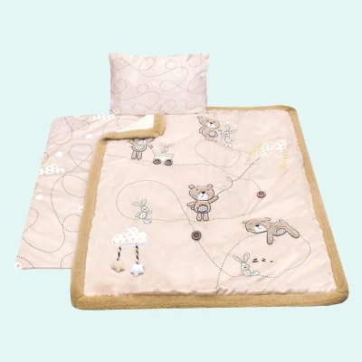 سرویس خواب چهار تیکه برند رزربرن طرح Bear and Kite