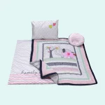 سرویس خواب چهار تیکه برند رزربرن طرح Family Love Gil