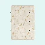 ملحفه پد دار ضد نم ۱۲۵*۱۴۵ طرح Bear and Kite