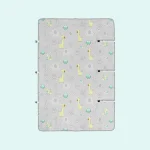 ملحفه پد دار ضد نم ۱۲۵*۱۴۵ طرح Brooks Jungle