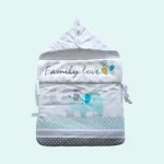 قنداق فرنگی زیپ دار طرح Family Love Boy