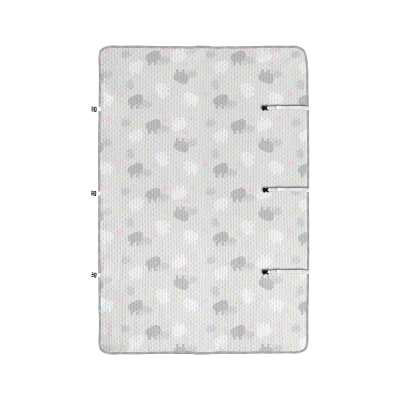 ملحفه پد دار ضد نم ۱۲۵*۱۴۵ طرح For Ever Love