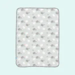 زیرانداز تعویض نوزاد ۷۰*۱۰۰ طرح For Ever Love