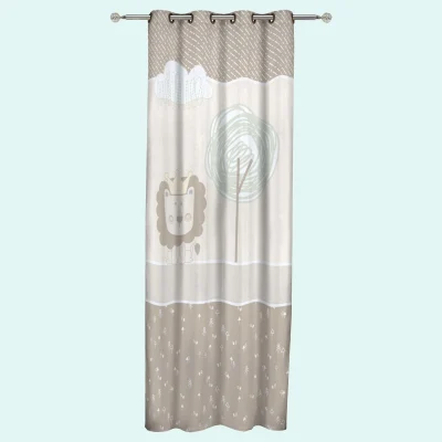 پرده اتاق کودک طرح Lion Cubs