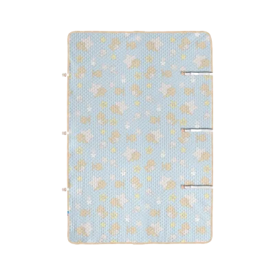 ملحفه پد دار ضد نم ۱۲۵*۱۴۵ طرح Lovly Bear