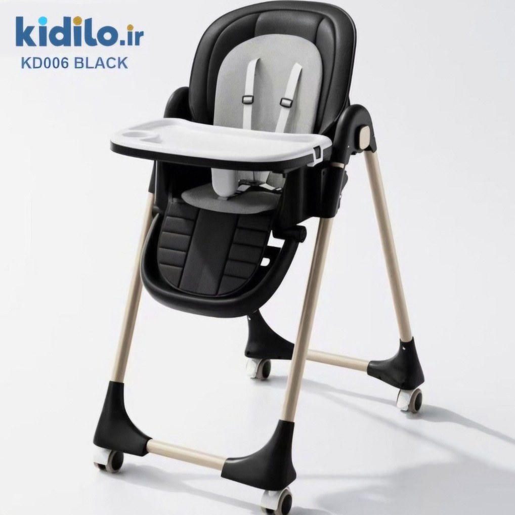 kd006 black صندلی غذا کیدیلو KD006 - Image 1
